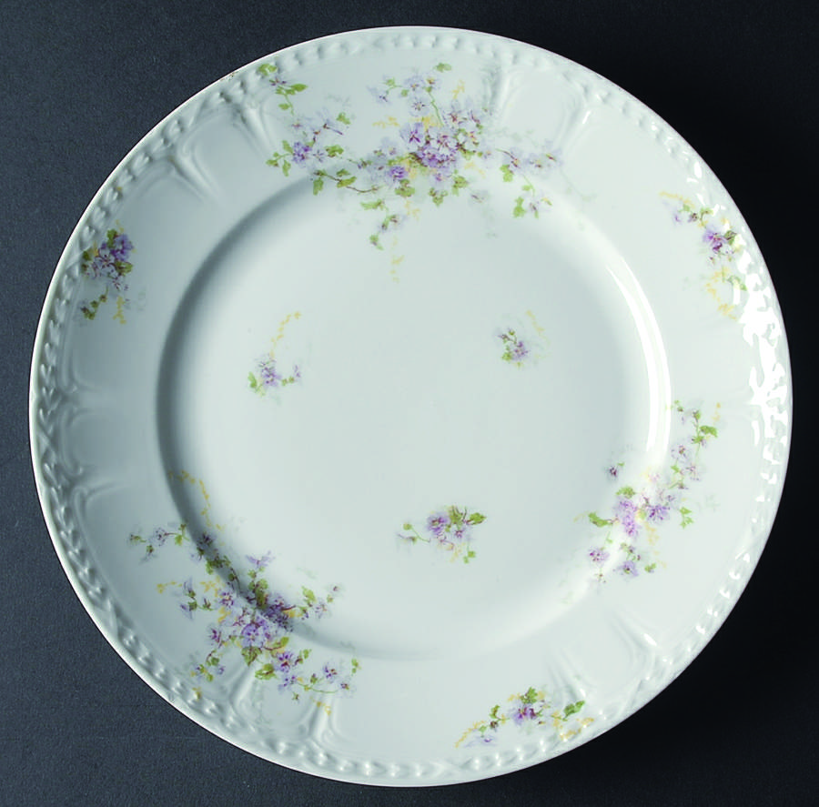 Schleiger 384h Dinner Plate by Charles Field Haviland-1