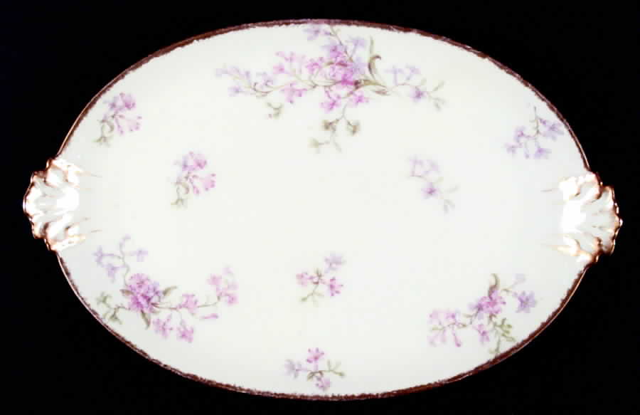 Schleiger 386 12" Oval Serving Platter by Charles Field Haviland-1