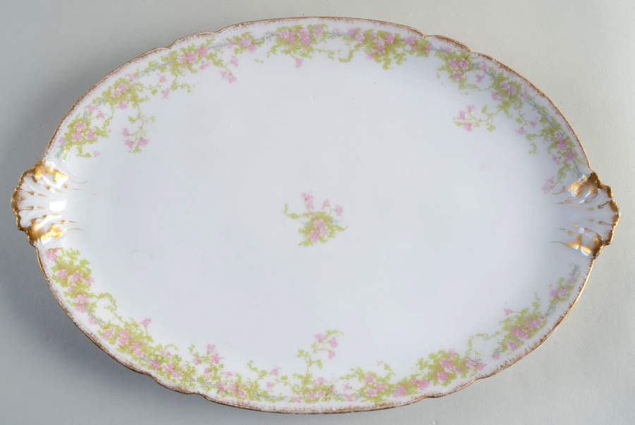 Schleiger 389 14" Oval Serving Platter by Charles Field Haviland-1