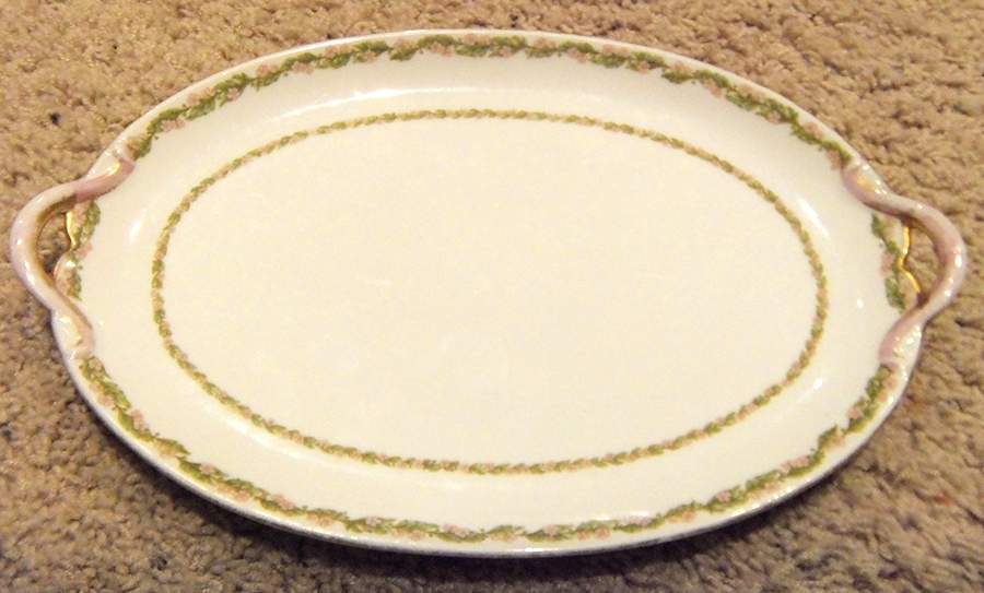 Schleiger 397 12" Oval Serving Platter by Charles Field Haviland-1