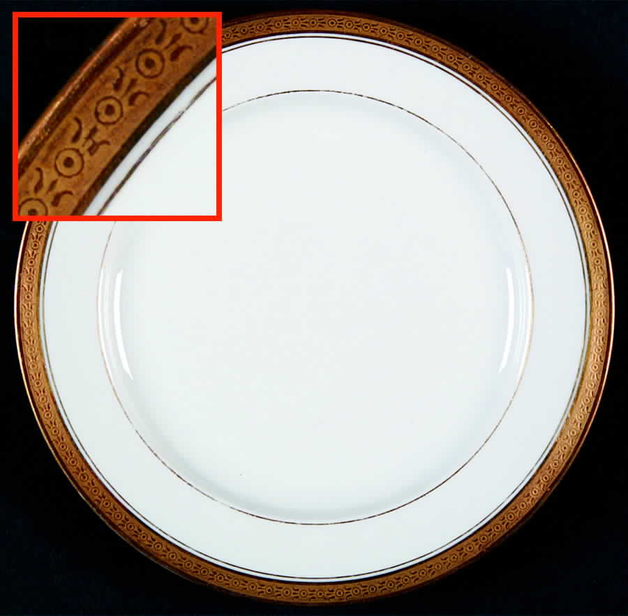 Schleiger 403 Bread & Butter Plate by Charles Field Haviland-1