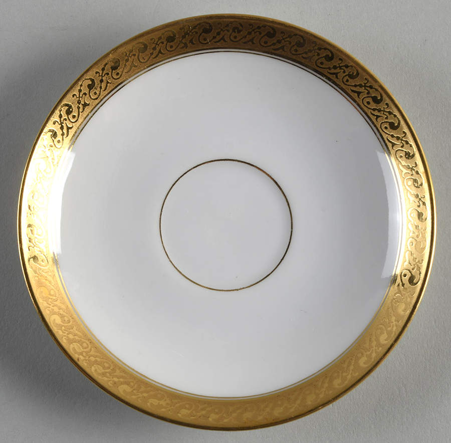 Schleiger 404 Saucer for Demitasse Cup by Charles Field Haviland-1