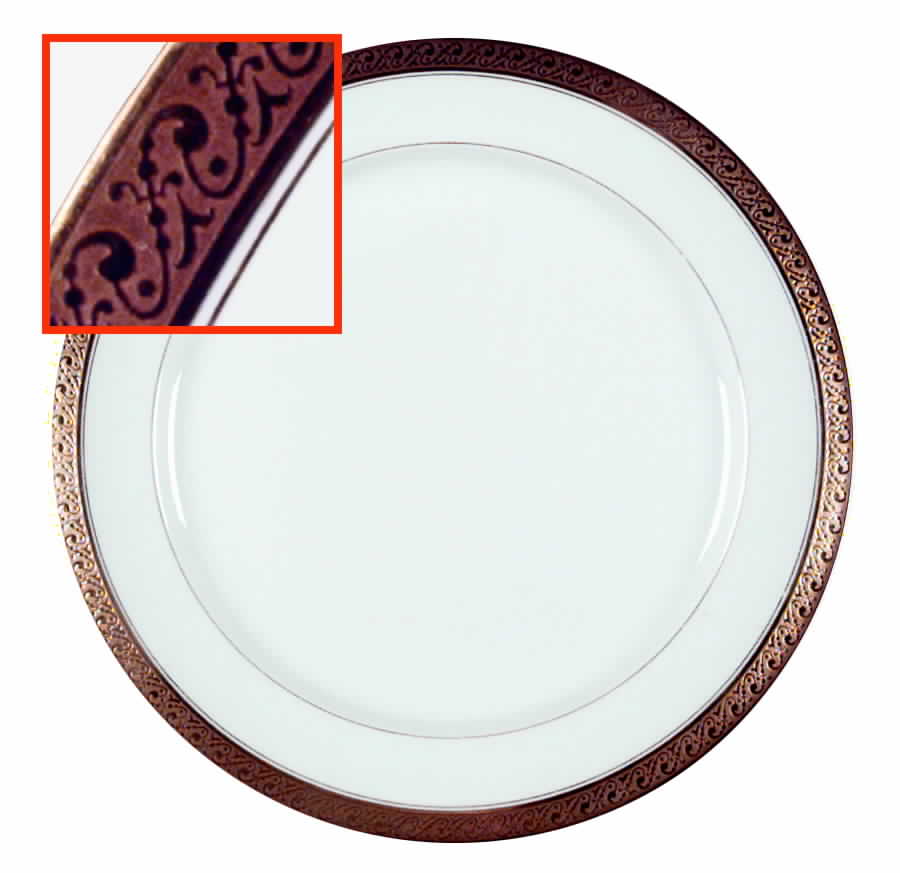 Schleiger 404 Dinner Plate by Charles Field Haviland-1