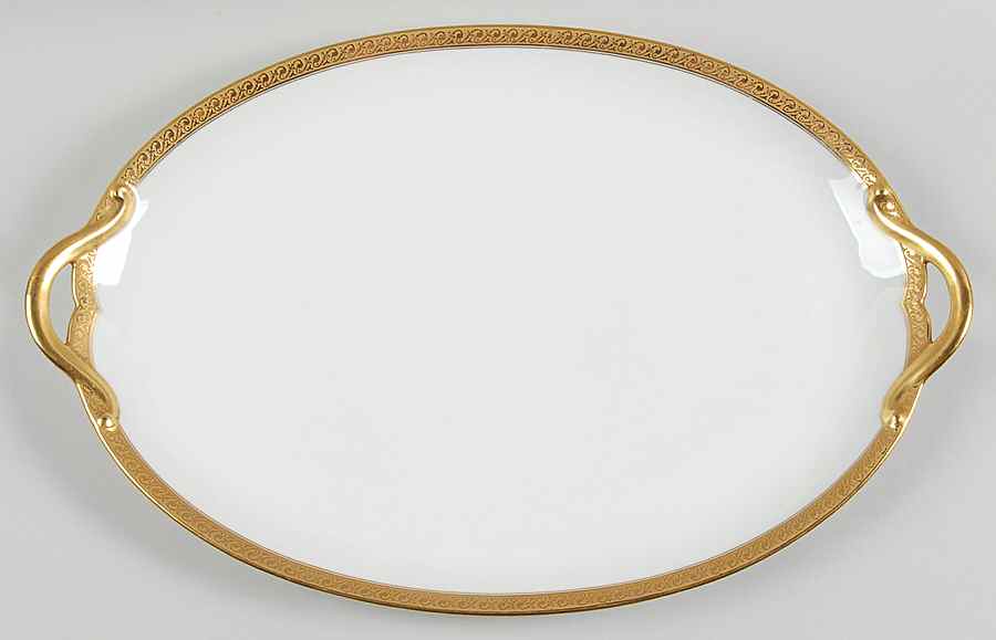 Schleiger 404 17" Oval Serving Platter by Charles Field Haviland-1