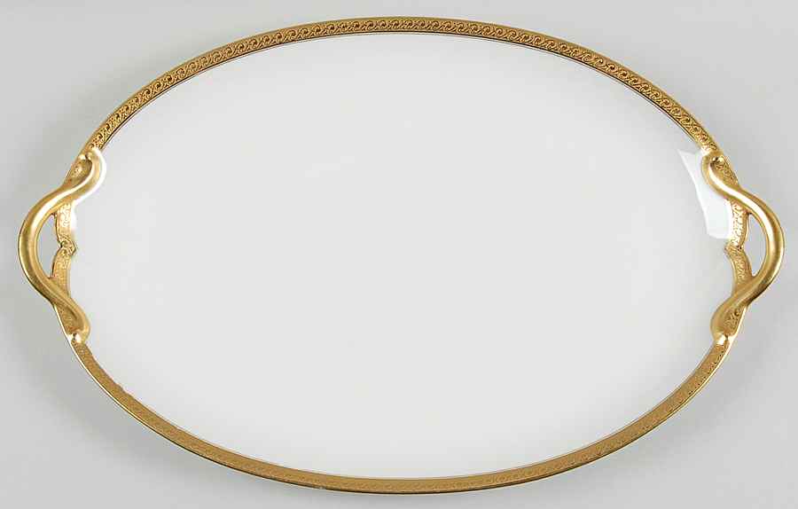 Schleiger 404 19" Oval Serving Platter by Charles Field Haviland-1