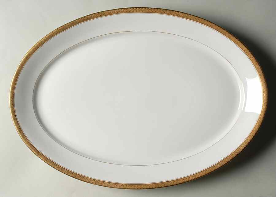Schleiger 405 17" Oval Serving Platter by Charles Field Haviland-1