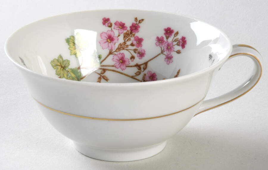 Spring Blossom Footed Cup by Charles Field Haviland-1