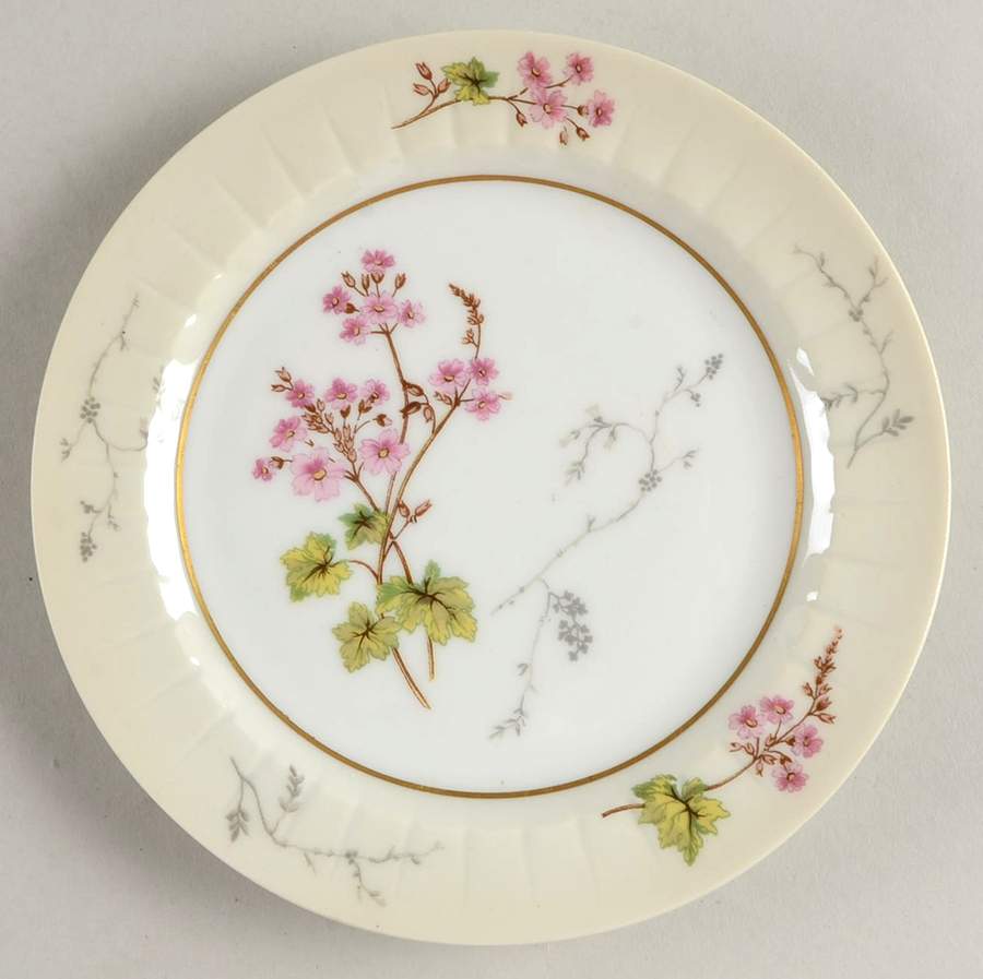 Spring Blossom Bread & Butter Plate by Charles Field Haviland-1