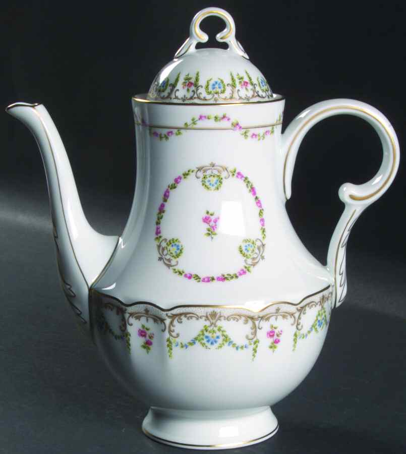Symphonia Coffee Pot & Lid by Charles Field Haviland-1