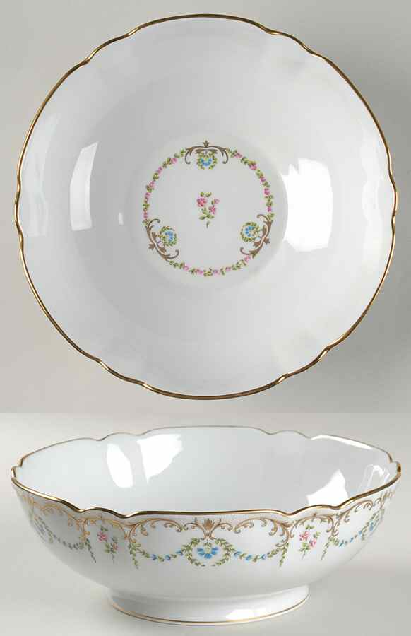 Symphonia 10" Large Salad Serving Bowl by Charles Field Haviland-1