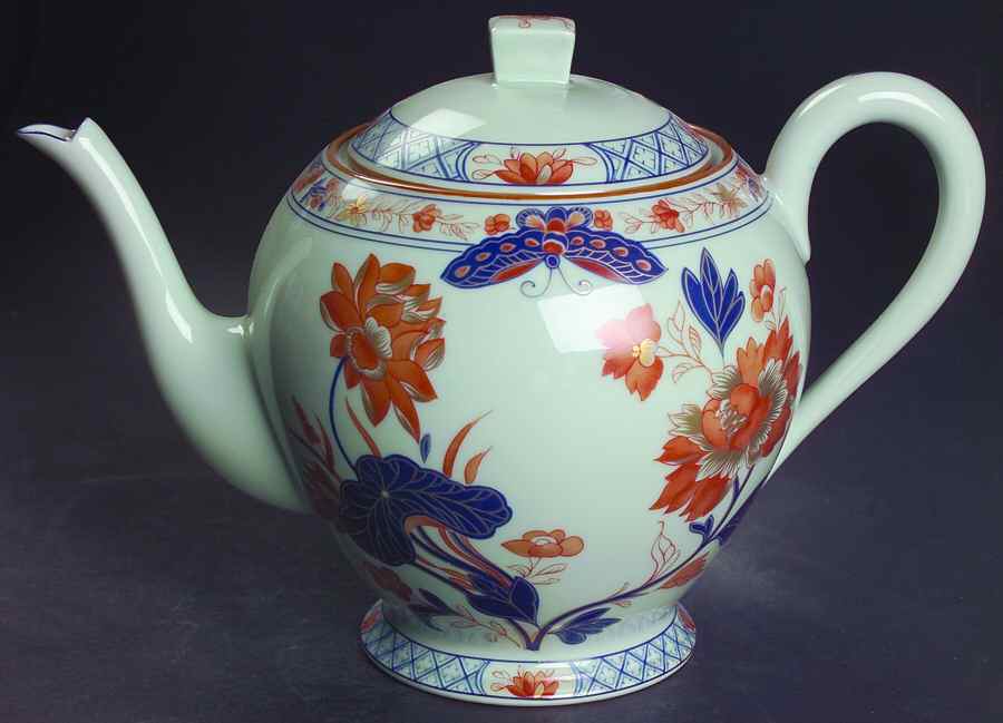 Tai Yuan Teapot & Lid by Charles Field Haviland-1