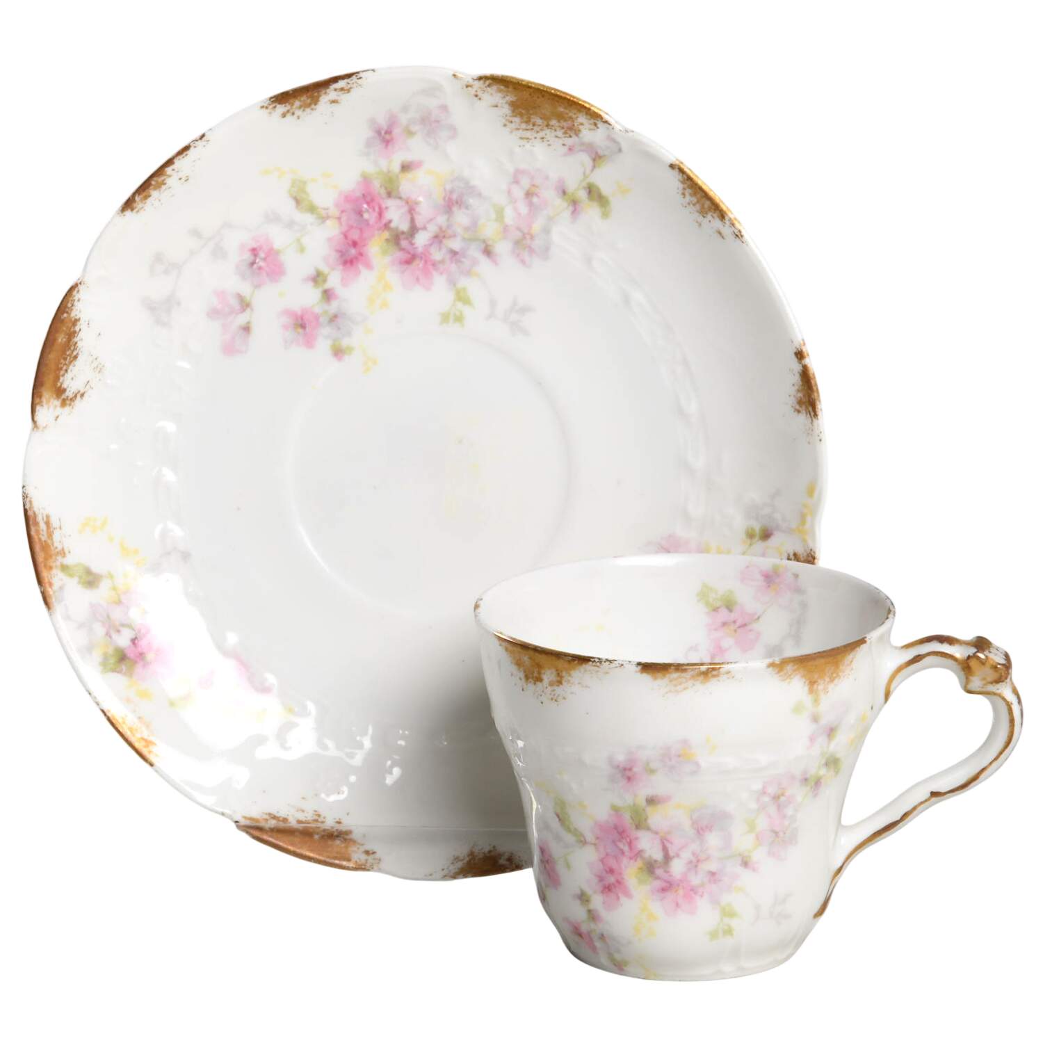 The Trocadero Demitasse Cup & Saucer Set by Charles Field Haviland-1