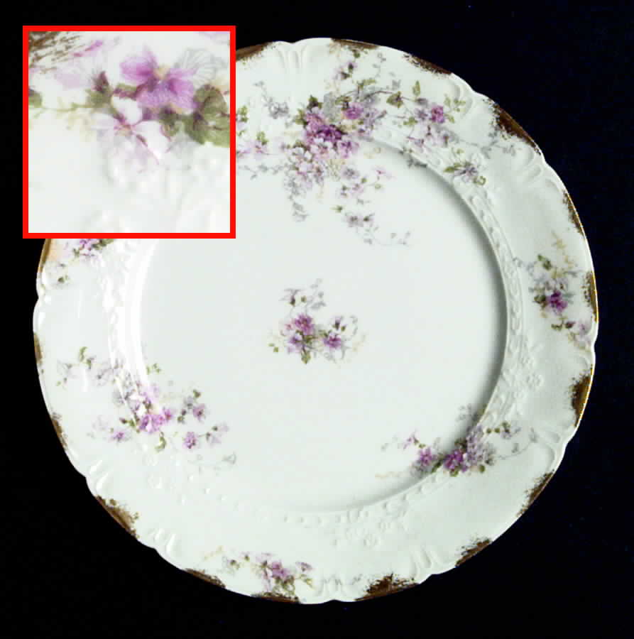 The Trocadero Salad Plate by Charles Field Haviland-1