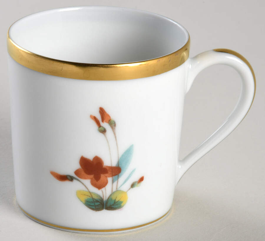 Winterthur Flat Demitasse Cup by Charles Field Haviland-1