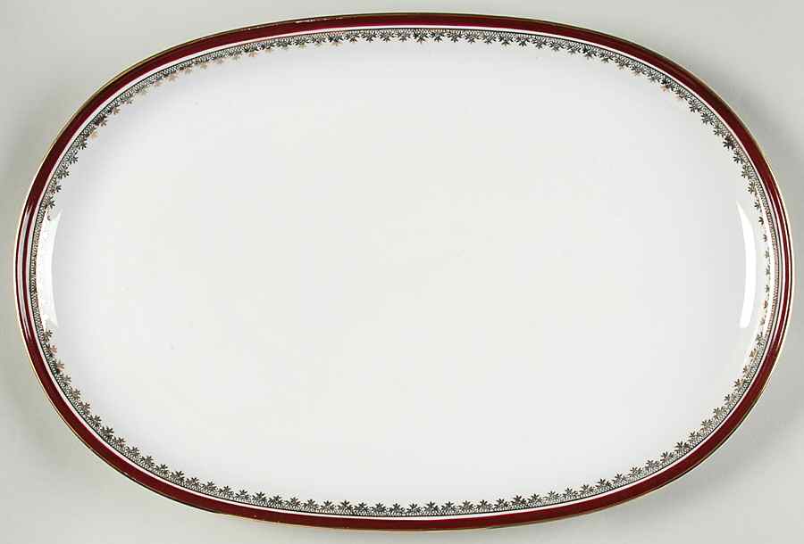 Chateau 15" Oval Serving Platter by Chalfonte-1