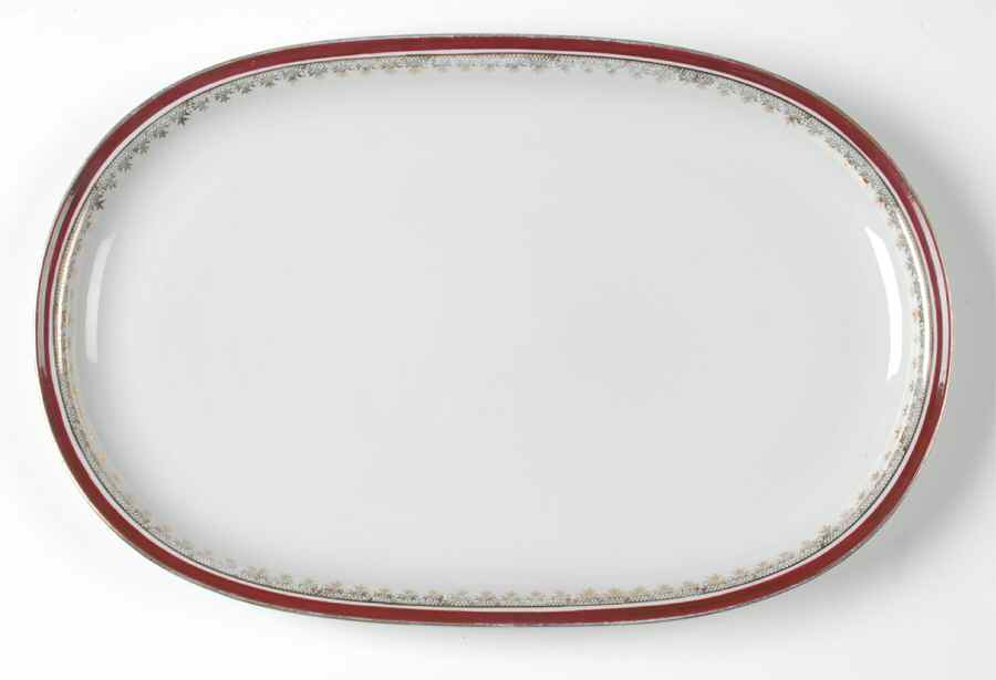 Chateau 13" Oval Serving Platter by Chalfonte-1
