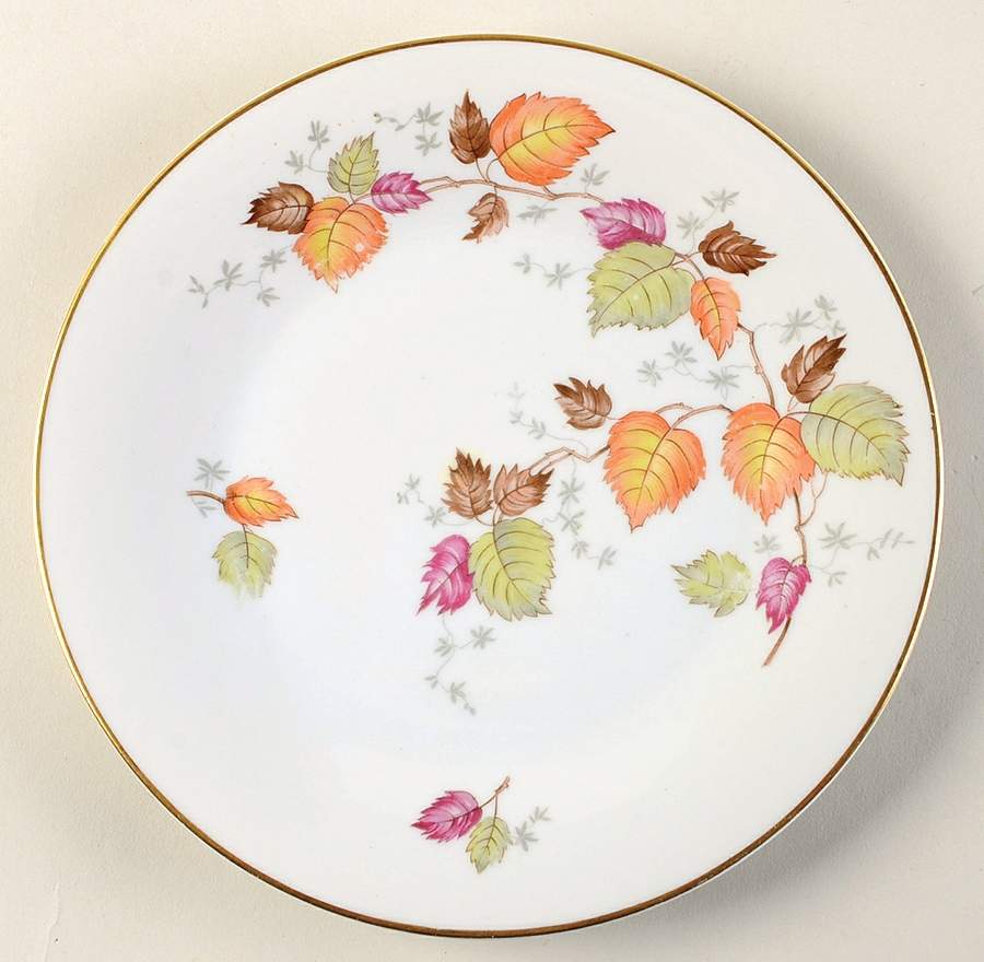 Fall Symphony Salad Plate by Chalfonte-1