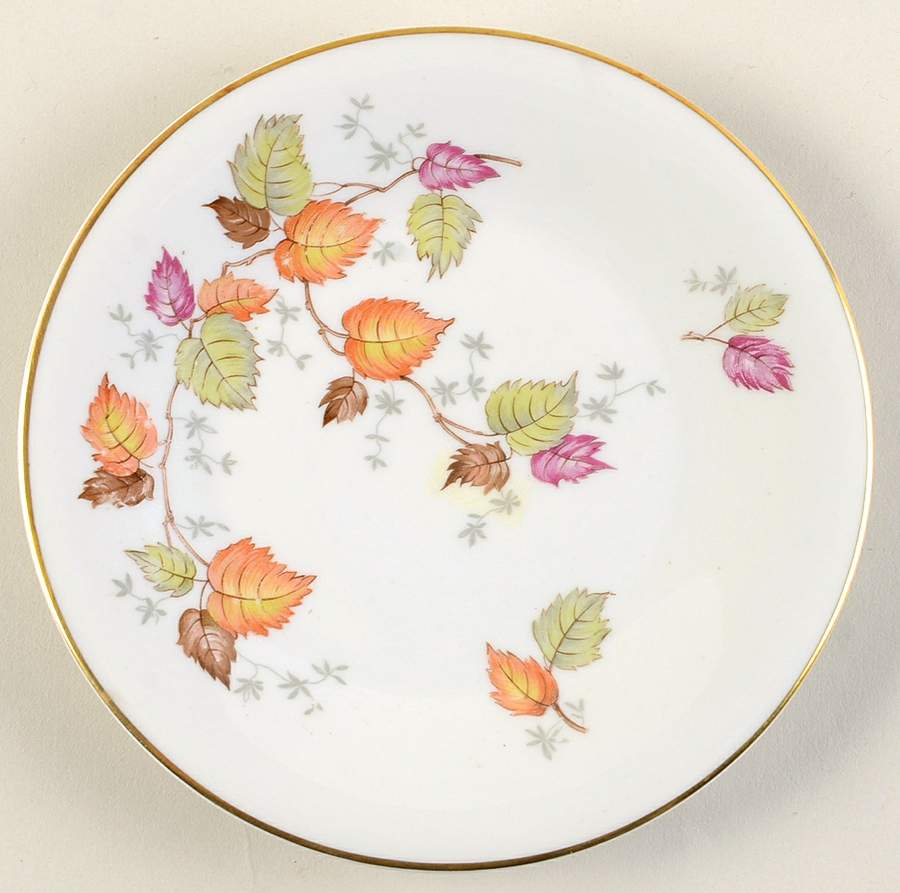 Fall Symphony Bread & Butter Plate by Chalfonte-1