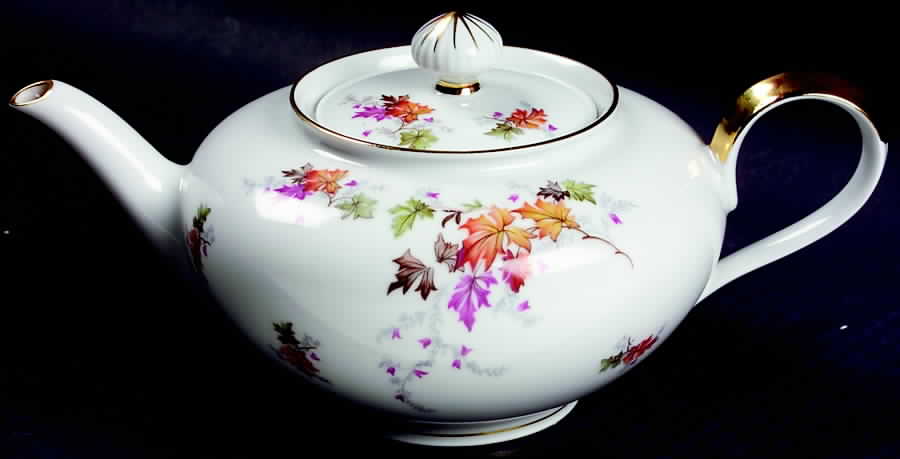 Indian Summer Teapot & Lid by Chalfonte-1