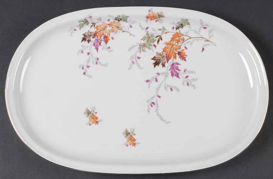 Indian Summer 13" Oval Serving Platter by Chalfonte-1