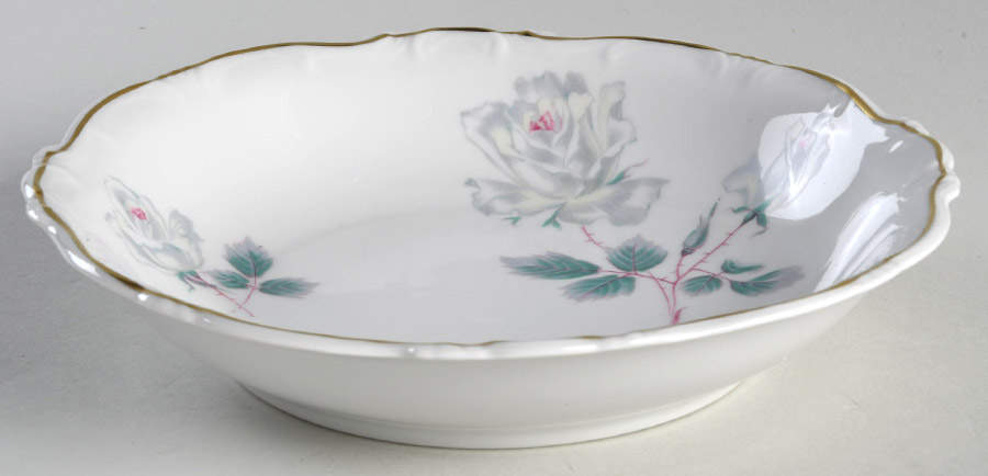 Kashmiri Rose Coupe Soup Bowl by Chalfonte-1