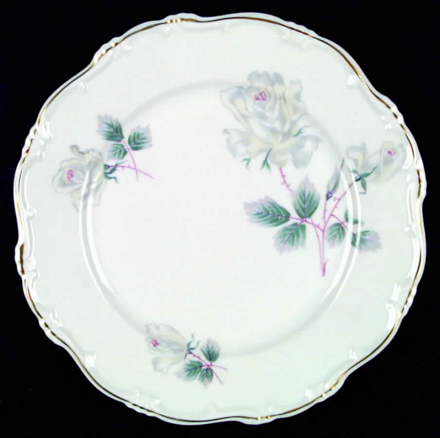 Kashmiri Rose Dinner Plate by Chalfonte-1