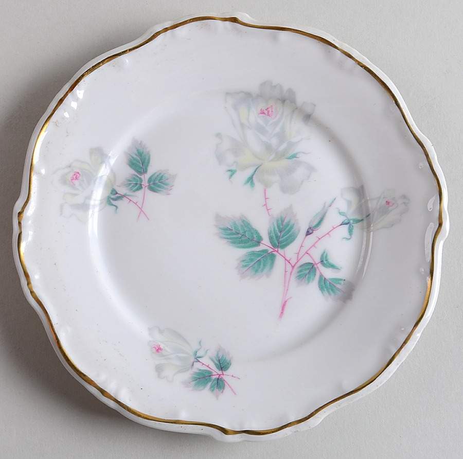 Kashmiri Rose Bread & Butter Plate by Chalfonte-1
