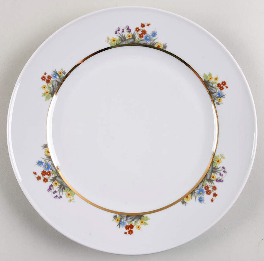 Rockgarden Dinner Plate by Chalfonte-1