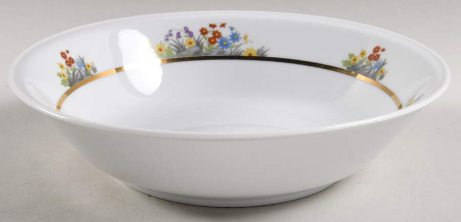 Rockgarden 8" Round Vegetable Bowl by Chalfonte-1