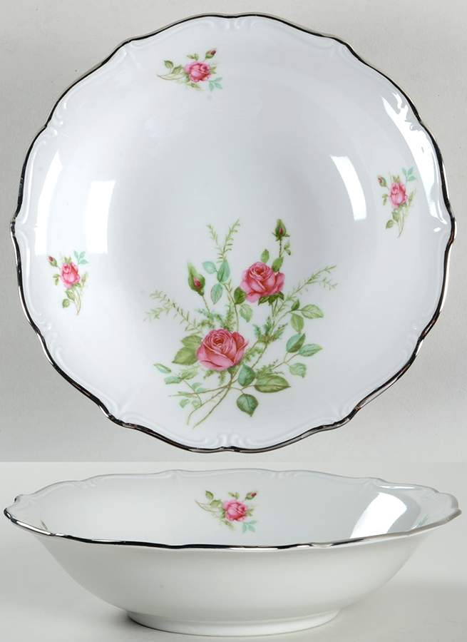 Rose Coupe Soup Bowl by Chalfonte-1