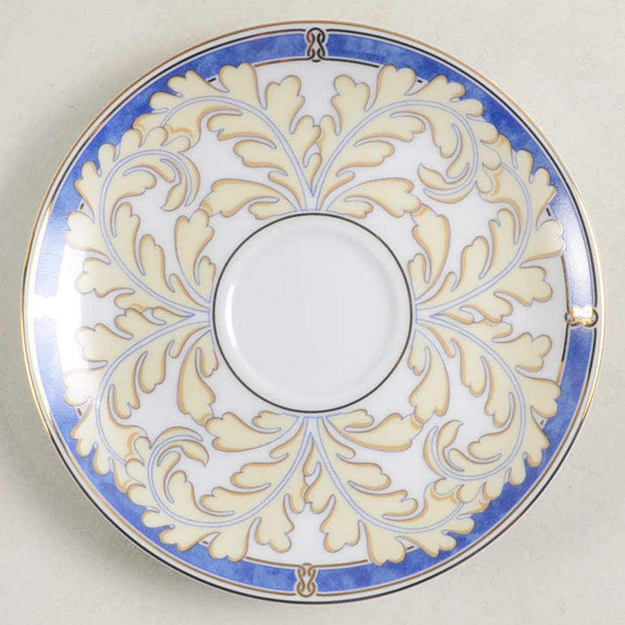 Aida Bleu Saucer for Demitasse Cup by Christofle-1