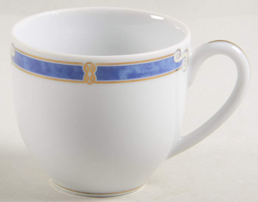Aida Bleu Flat Demitasse Cup by Christofle-1