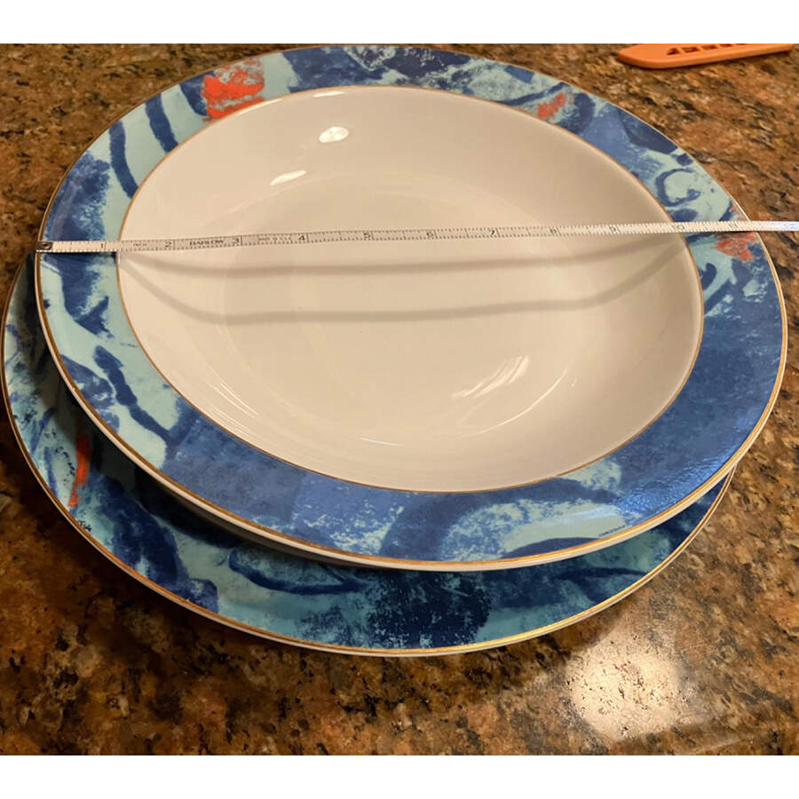 Alizes 11" Shallow Round Bowl by Christofle-1