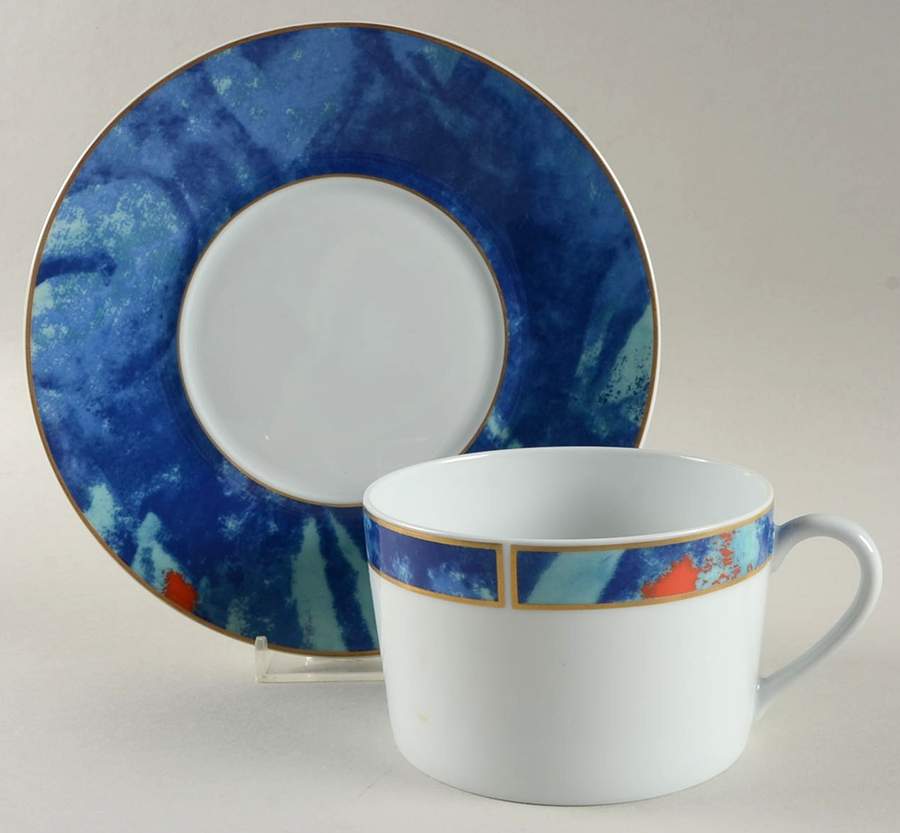 Alizes Breakfast Cup & Saucer Set by Christofle-1