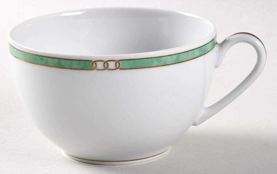 Alliance Green Flat Cup by Christofle-1