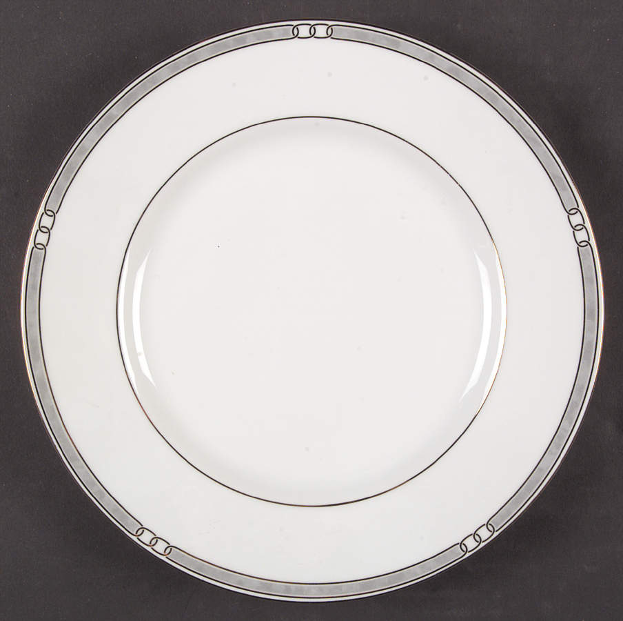 Alliance Grey Salad/Dessert Plate by Christofle-1