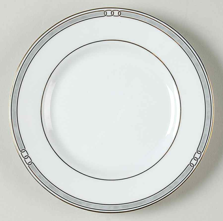 Alliance Grey Bread & Butter Plate by Christofle-1
