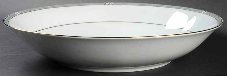 Alliance Grey Round Shallow Bowl by Christofle-1