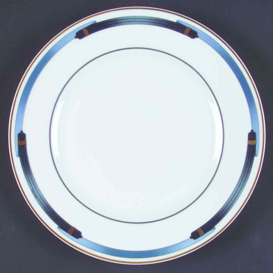 Iriana Bleu Salad Plate by Christofle-1