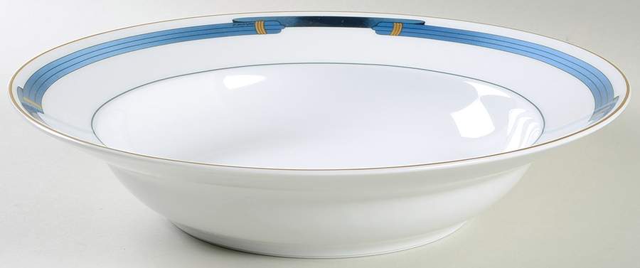 Iriana Bleu 11" Round Vegetable Bowl by Christofle-1