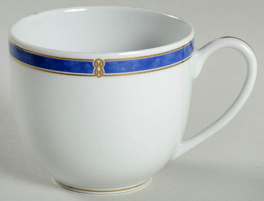 Oceana Blue Flat Cup by Christofle-1