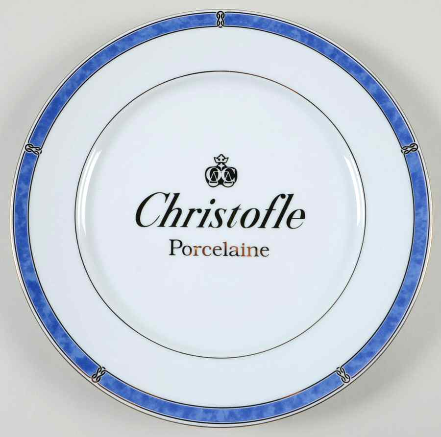 Oceana Blue Advertising Dinner Plate by Christofle-1