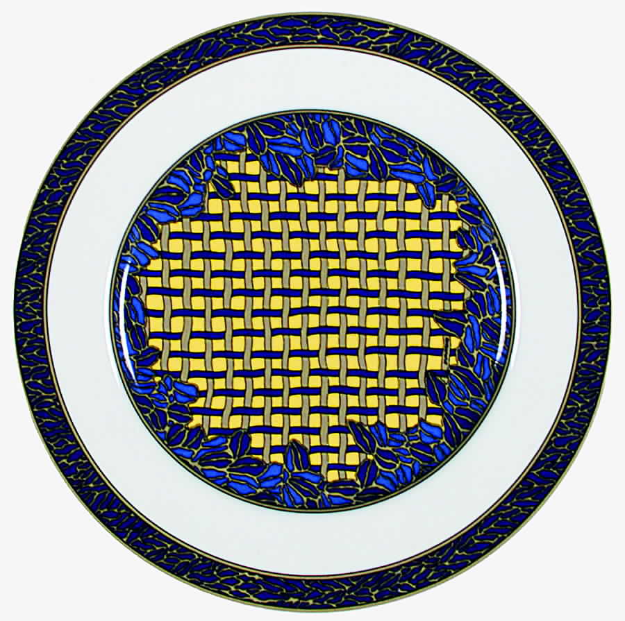 Pergola Salad Plate by Christofle-1