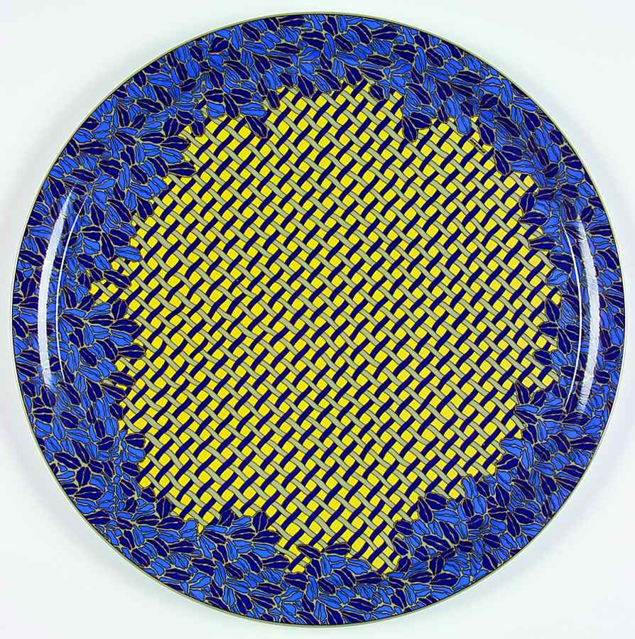 Pergola 12" Round Buffet Plate by Christofle-1