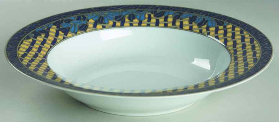 Pergola Rim Soup Bowl by Christofle-1
