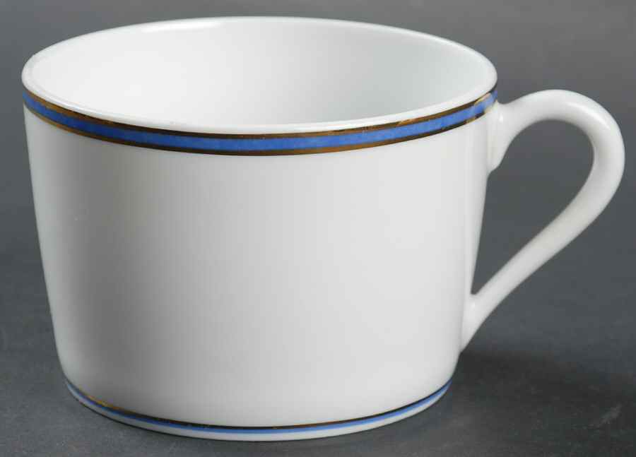 Rubanea Blue Flat Cup by Christofle-1