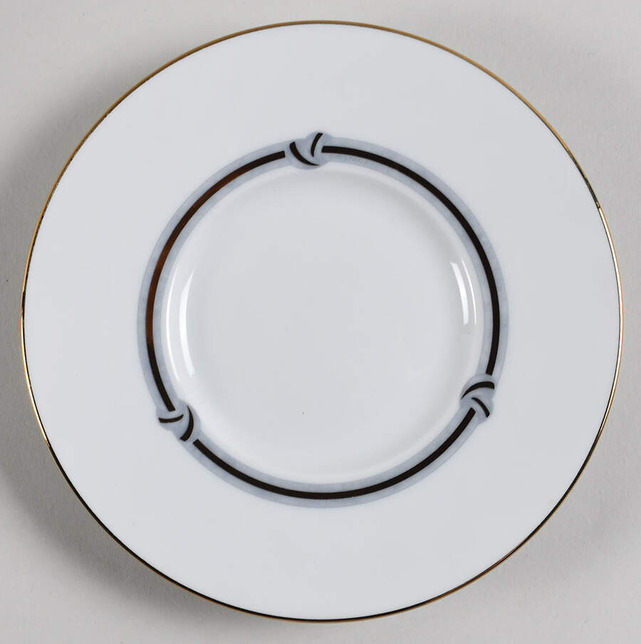 Rubanea Grey Saucer by Christofle-1