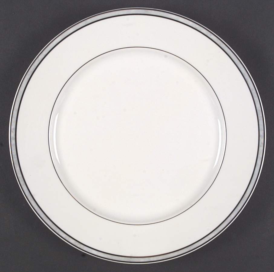 Rubanea Grey Accent Dinner Plate by Christofle-1