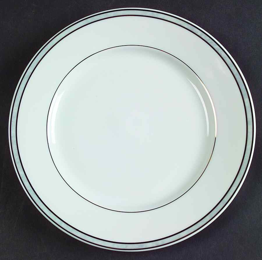 Rubanea Grey Accent Salad Plate by Christofle-1