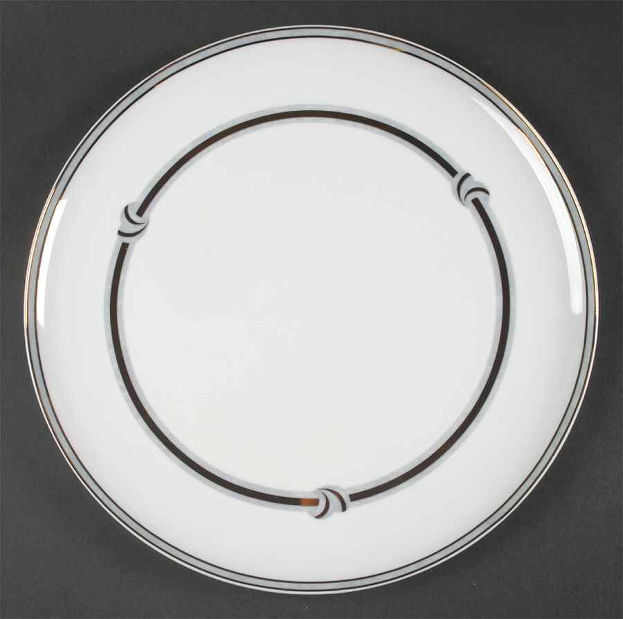 Rubanea Grey Cake Plate by Christofle-1